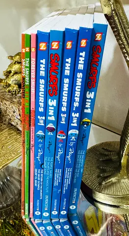 The Smurfs 3-in-1 Comic Book Collection (set of 5) & 3 single storybook
