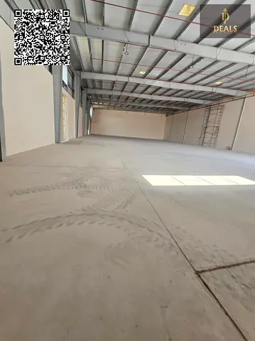 Spacious Warehouse for Rent in Sajja, Sharjah | 12,235 Sqft | 32 kW Electricity | AED 489,400 Annually