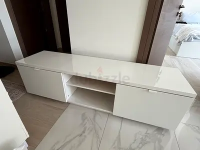 IKEA byas white Tv Stand