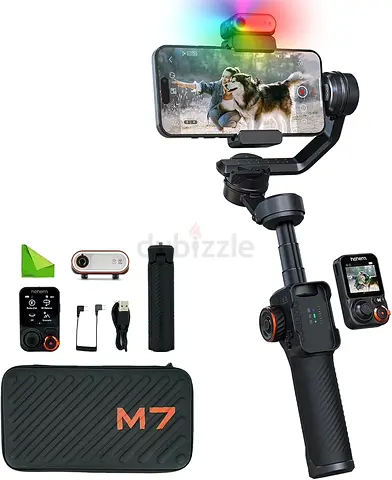 Hohem iSteady M7 3 Axis Gimbal Stabilizer for iPhone and Smartphone w/AI