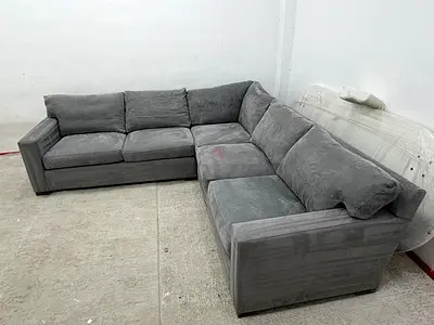 Perfect condition crate&barrel corner sofa
