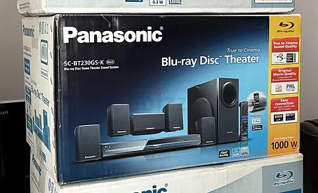 Panasonic SC-BT230GS-K Blu-ray Home Theater System - Complete in Box