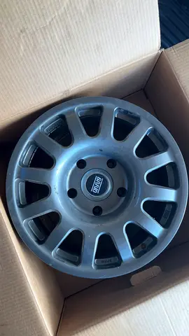 x4 Smoky Grey BRAID 5 Lugs wheels Toyota / Nissan (Dubai 📍)