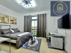 🏡 Windsor Gate Real Estate | Fully Furnished Studio for Sale in Woroud, Uptown Al Zahia | Open Vi