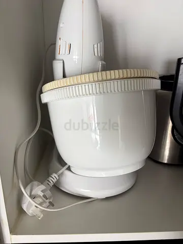 Handheld Electric Mixer - White, Used