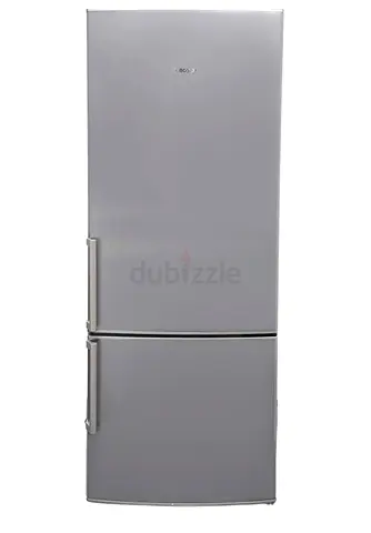 Bosch stainless steel bottom-freezer refrigerator - good condition