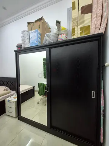 Black Sliding door wardrobe