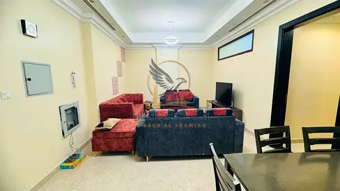 3-bedroom apartment with a living room 3 bathrooms and a balcony Features hotel-style furnishings and an ideal location close to the Dubai exit
