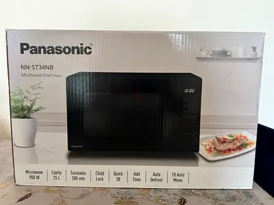 Panasonic NN-ST34NB Microwave Oven 25L - 900W (Boxed)