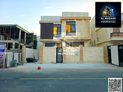 Modern two-story villa with a roof terrace, featuring high-quality custom finishes. Available for fr
