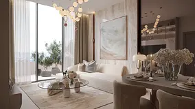 Pool View | Luxurious 1 Bed | Branded | Premium Interior | 60/40 PP | Book Now!