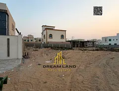 Excellent residential plot for sale in Al Yasmeen area, Ajman | Area: 6,189 sq. ft. (575 m²) | Stra