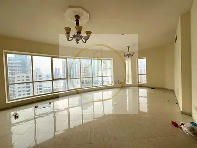 Annual Rent | 2-Bedroom Apartment with Air Conditioning Paid by the Owner, Panoramic Views, Gym, Swimming Pool, Free One Month Free