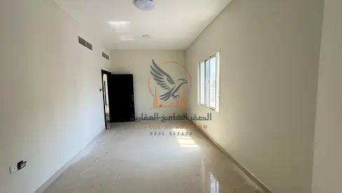 For Annual Rent Two-Bedroom Apartment, First Occupancy Al Rawda 2 Ajman Two Bathrooms Balcony Central Air Conditioning Excellent Space Ready for Immed
