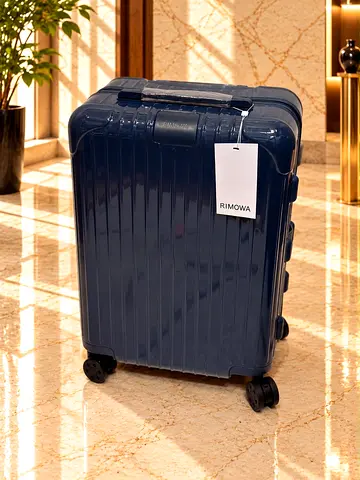 Rimowa blue carry on