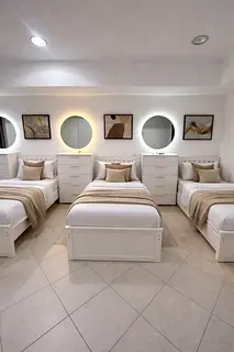 Elegant bed space with attached balcony for rent in Princess Tower females only, No commission