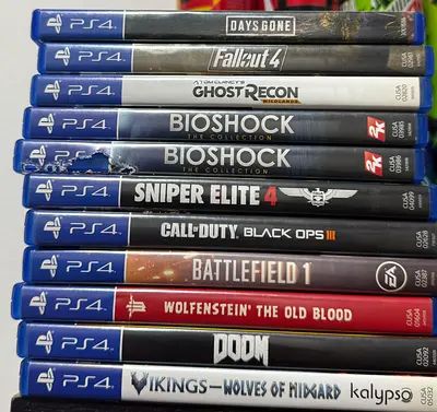 Bundle of 10 PS4 Games