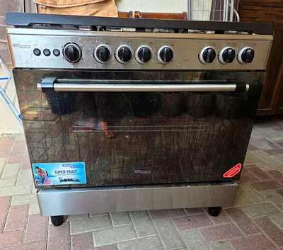 Gas burner 5 stob with grill