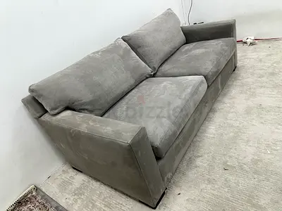 Perfect condition crate&barrel three seater sofa