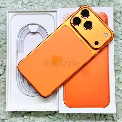 IPHONE 17 PRO MAX 512GB STORAGE TRA VERSION ORANGE TITANIUM