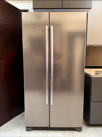 Siemens American Side-by-Side Refrigerator - Stainless Steel, Excellent Condition