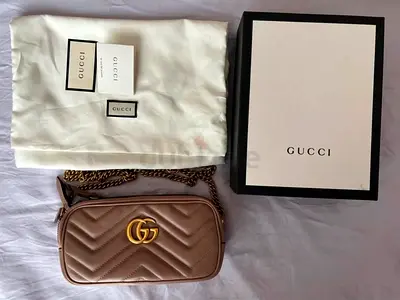 Gucci Marmont triple zipper