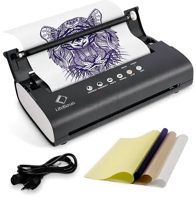 Tattoo Stencil Printer with 20pcs Transfer Paper for tattooing Portable Mini Tattoo