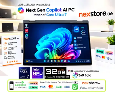 ● Dell 7450 Ultra ➜ 15thGen Ultra 7 32GB Fastest Premium - more xps 9320 9340 x1 carbon precision