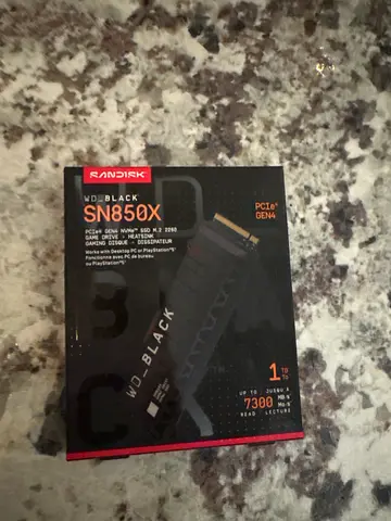SanDisk / WD Black SN850 NVMe M.2 1TB SSD (Brand new in box)