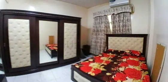 Furniture king size bed and cupboard