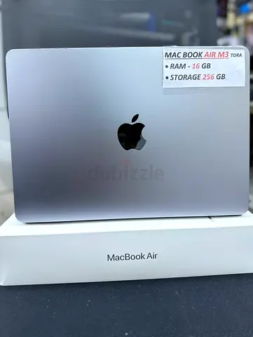 Apple MacBook Air M3 — 16GB RAM, 256GB SSD, 43 cycle count