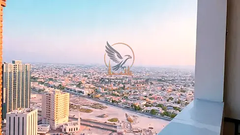شقه مفروشه غرفتين وصاله بلكونه اطلاله مفتوحه