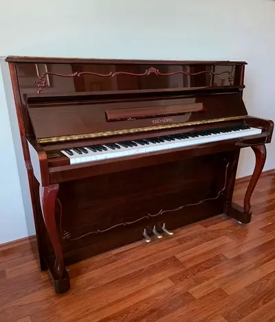 Upright Acoustic Piano - Well Maintained Classic Wooden Finish