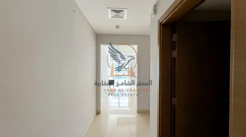 For annual rent in Ajman One-bedroom apartment in Gulf Tower Khalifa Street Features include built-in wardrobes central air conditioning gym swimming
