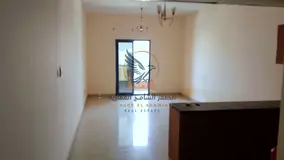 Spacious Studio for Annual Rent with Parking Balcony American Kitchen Near Al Hikma School Al Ittiha