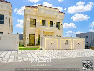 A luxurious 4-bedroom villa for sale, featuring a creative, modern design, elegant touches, and spa