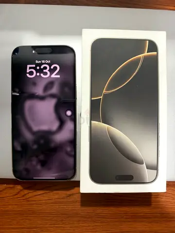 iPhone 16 Pro Max - 256GB - (With Box and Charger)