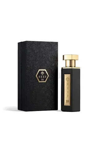 Reef 33 Eau de Parfum — Black & Gold Bottle (Full Size) 100 ML
