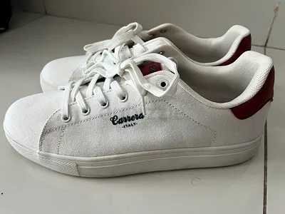 Сlassic white sneakers (Carrera Jeans brand)
