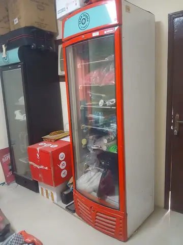 Used Upright Display Refrigerator / Cooler - Single Glass Door
