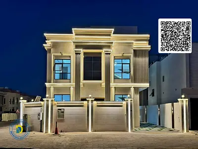 Classic-style 5-bedroom villa with a roof terrace in Al Helio 2; the price includes registration fe