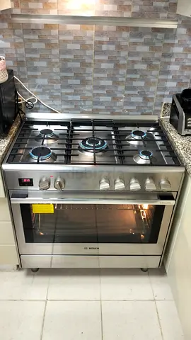 Bosch Series 8 Gas Cooker 5 Burner 90 Cm Latest Model