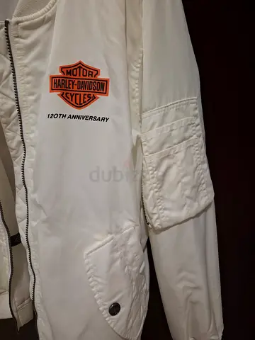 White Harley-Davidson 120th Anniversary Original Jacket - Men's XL