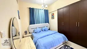 Furnished 2-bedroom apartment with a living room for rent in Al Nuaimia 2 | Bills included