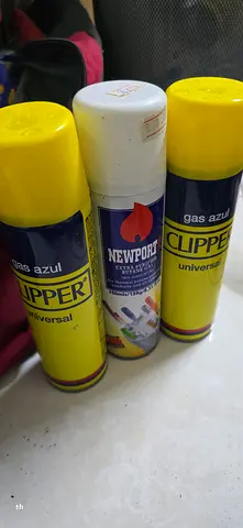 Butane/Refill Gas Canisters (Clipper & Newport) - 3pcs