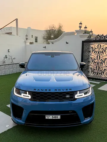 2022 Land Rover Range Rover Sport SVR - Under warranty and service contract in altayerEuropean Specs