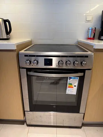 Hoover FVC66.01S electric 4 hobs and oven
