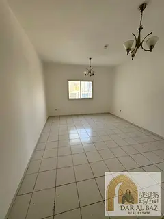 One-bedroom apartment with a living room in Al Khan, Sharjah! Features central air conditioning and 