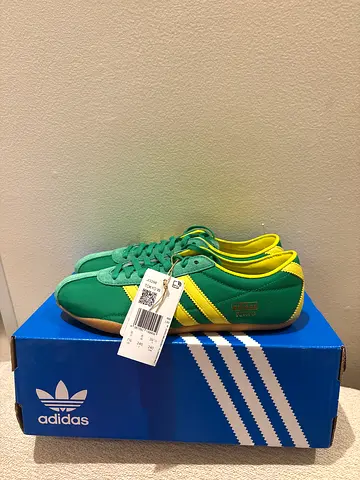 Adidas green & yellow sneakers - brand new with tags TOKYO W SIZE 7.5us