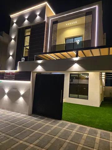 Luxurious 5 Bedroom 1st Row Villa for Sale in Al Bahia Ajman